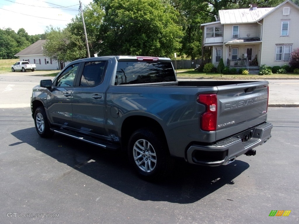 2021 Silverado 1500 RST Crew Cab 4x4 - Satin Steel Metallic / Jet Black photo #5