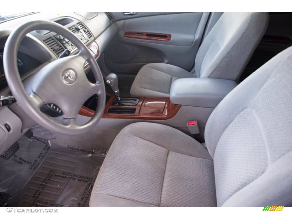 2003 Camry XLE - Lunar Mist Metallic / Stone photo #3