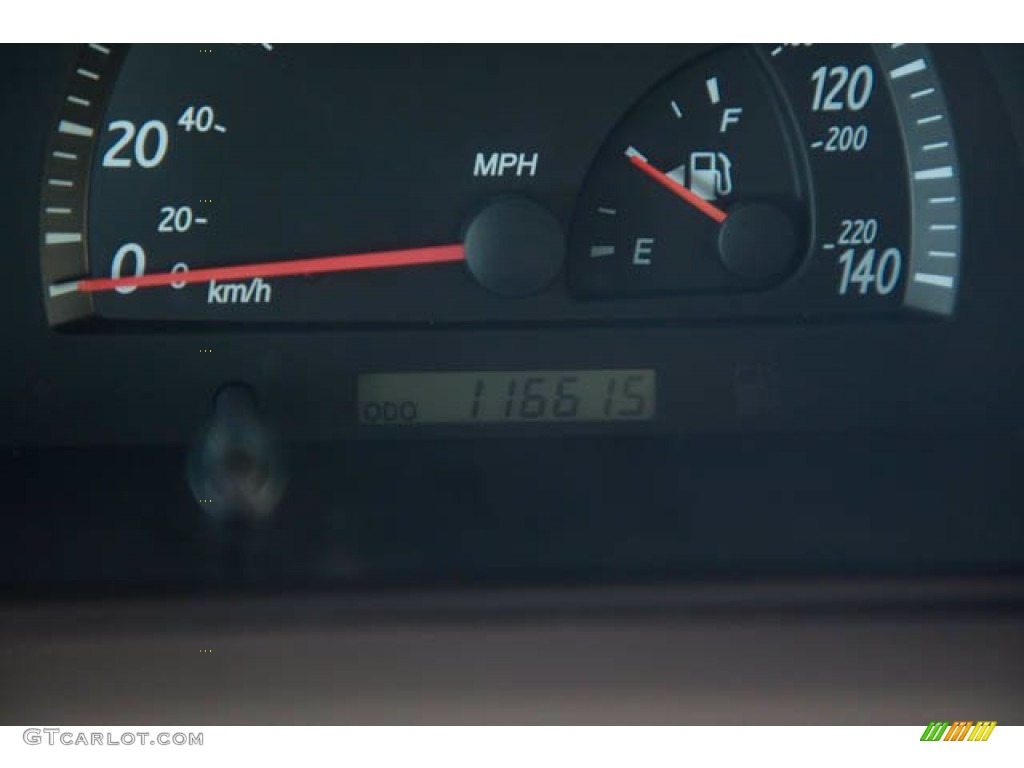 2003 Camry XLE - Lunar Mist Metallic / Stone photo #6