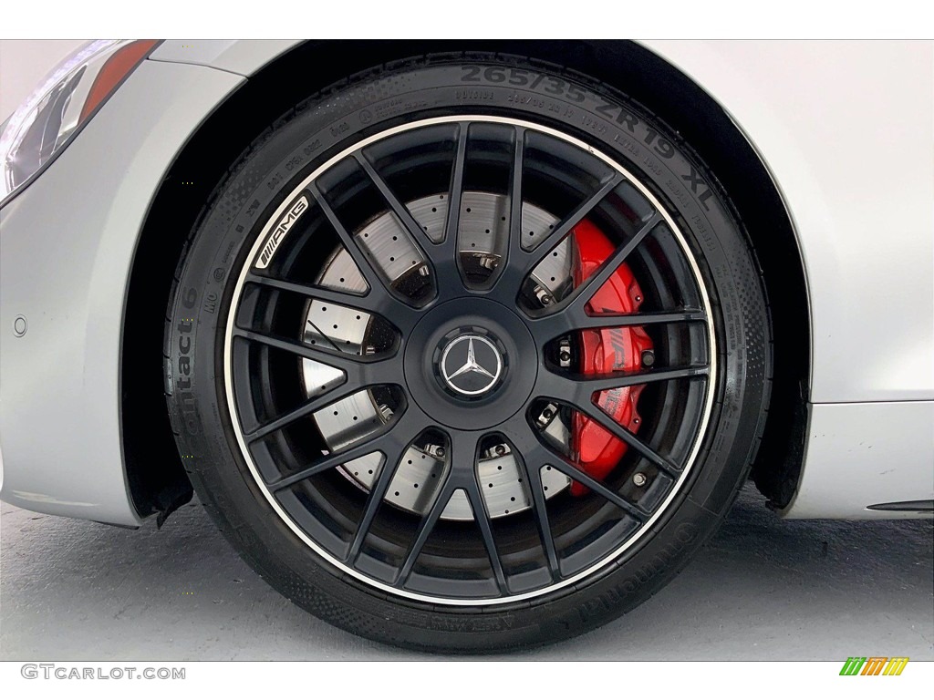 2018 AMG GT C Roadster - designo Iridium Silver Magno (Matte) / Red Pepper/Black photo #8