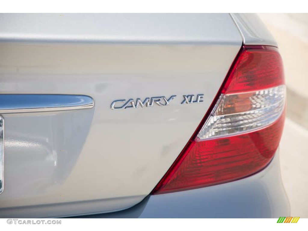 2003 Camry XLE - Lunar Mist Metallic / Stone photo #11