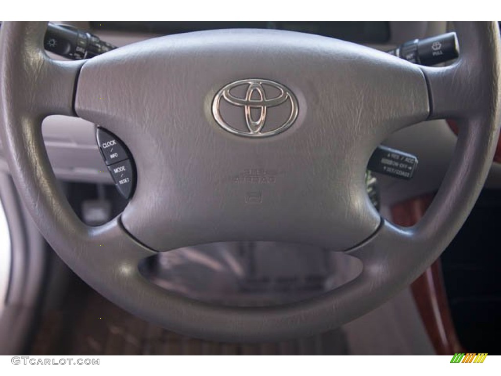 2003 Camry XLE - Lunar Mist Metallic / Stone photo #13