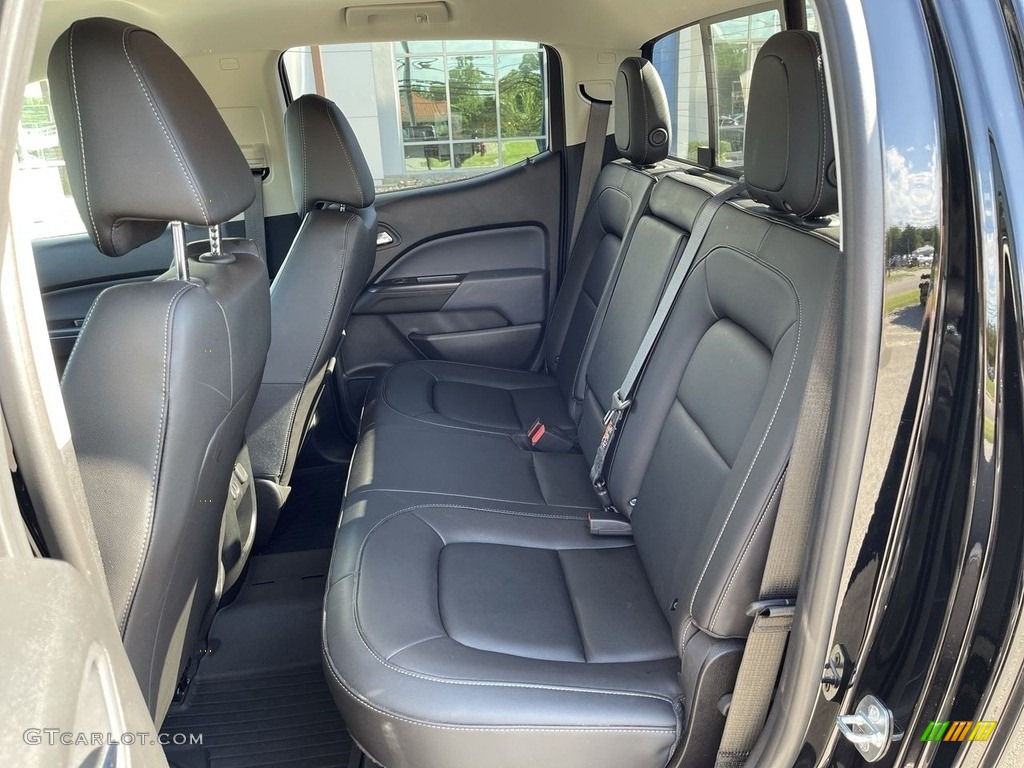 2021 Chevrolet Colorado Z71 Crew Cab 4x4 Rear Seat Photo #142351509