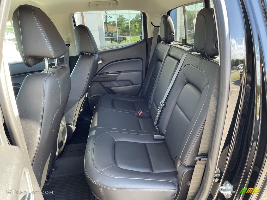 Jet Black Interior 2021 Chevrolet Colorado Z71 Crew Cab 4x4 Photo #142351509