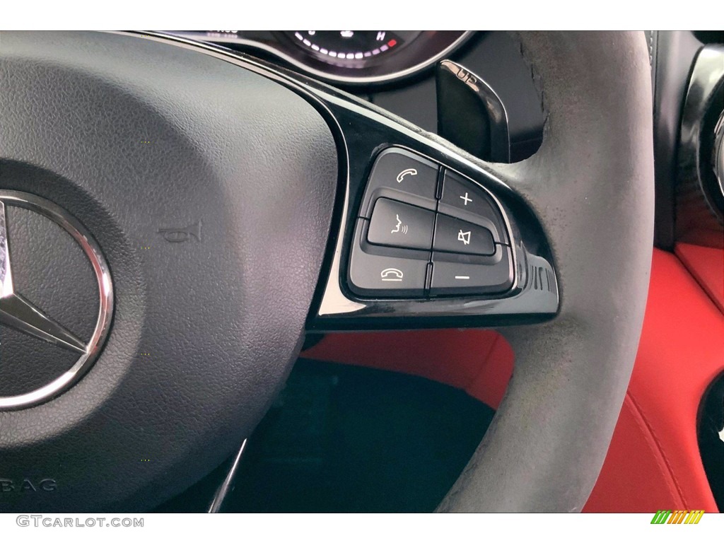 2018 AMG GT C Roadster - designo Iridium Silver Magno (Matte) / Red Pepper/Black photo #20