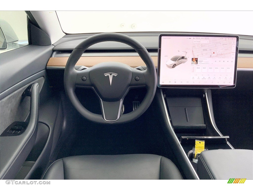 2020 Tesla Model 3 Performance Black Dashboard Photo #142351944