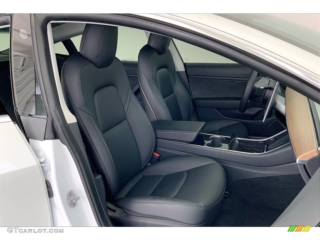 Black Interior 2020 Tesla Model 3 Performance Photo #142351995