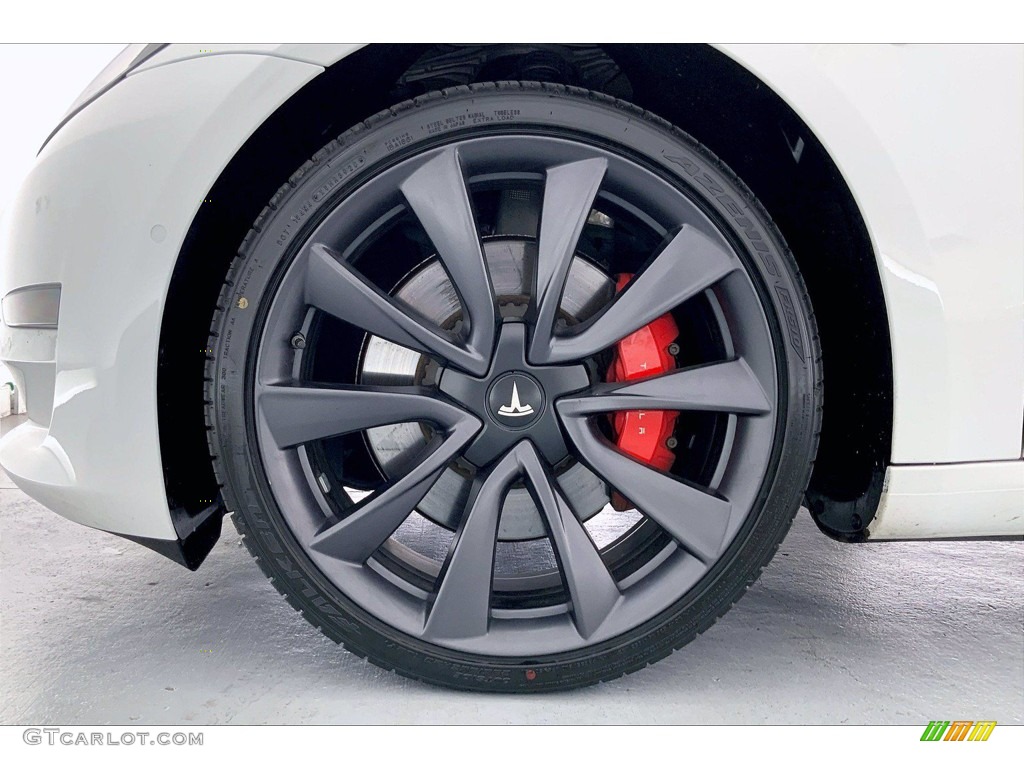 2020 Tesla Model 3 Performance Wheel Photos