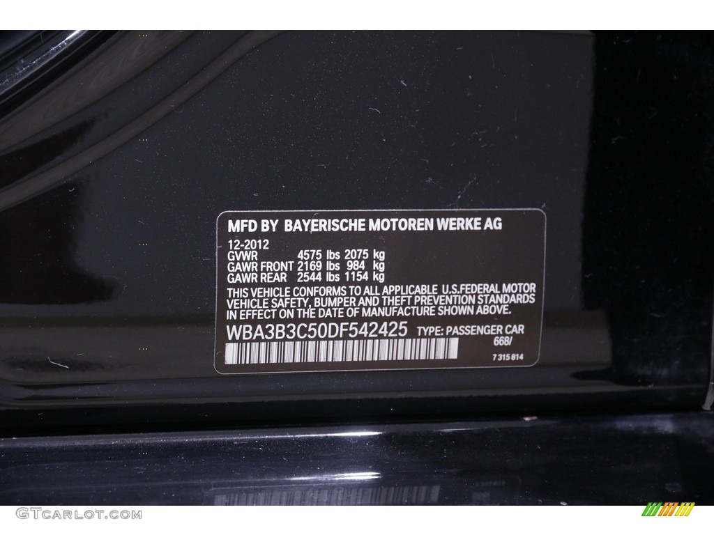 2013 3 Series 328i xDrive Sedan - Jet Black / Venetian Beige photo #21