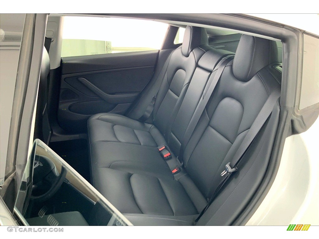 2020 Tesla Model 3 Performance Rear Seat Photos