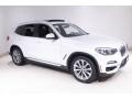 Mineral White Metallic 2018 BMW X3 xDrive30i Exterior