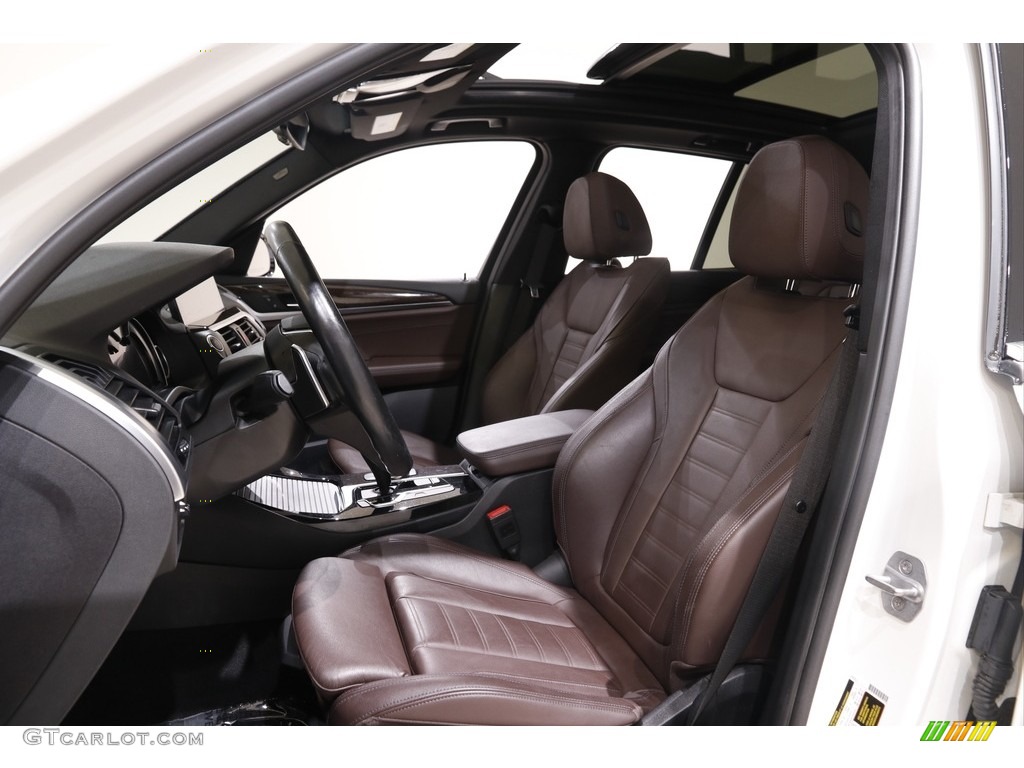 Mocha Interior 2018 BMW X3 xDrive30i Photo #142352961