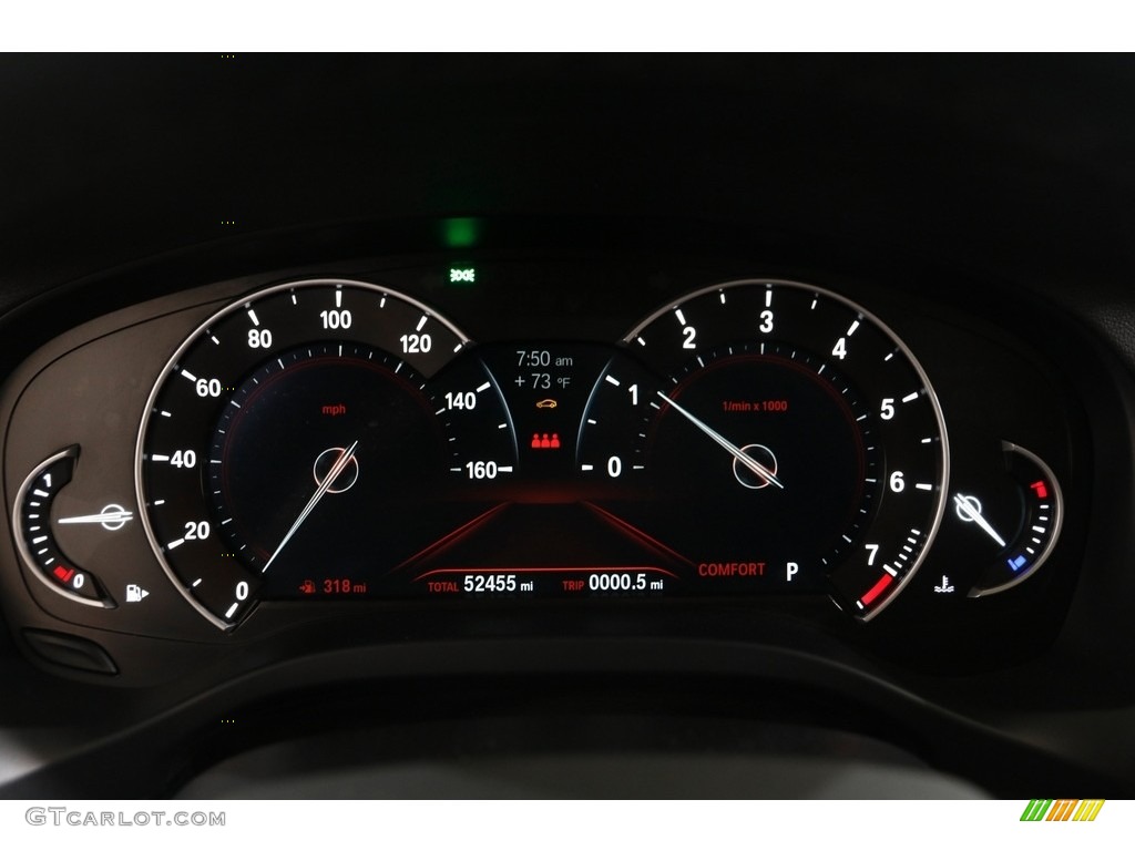 2018 BMW X3 xDrive30i Gauges Photo #142353030