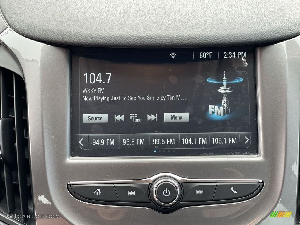 2018 Cruze LT - Graphite Metallic / Jet Black photo #8