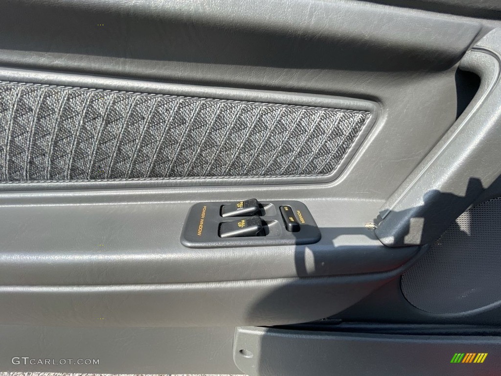 1992 Capri Convertible - Dark Charcoal Metallic / Grey photo #4