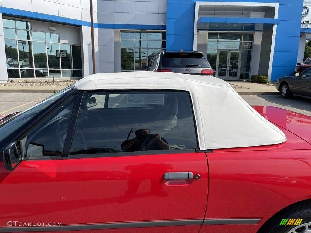 1992 Capri Convertible - Dark Charcoal Metallic / Grey photo #8