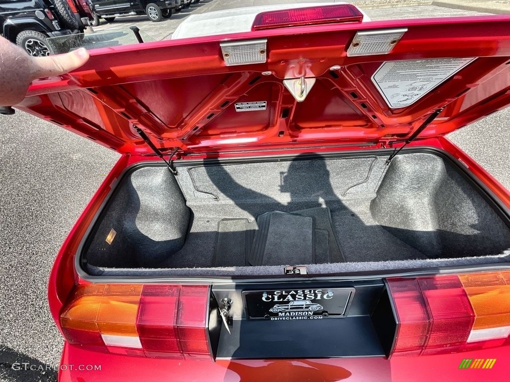 1992 Capri Convertible - Dark Charcoal Metallic / Grey photo #9