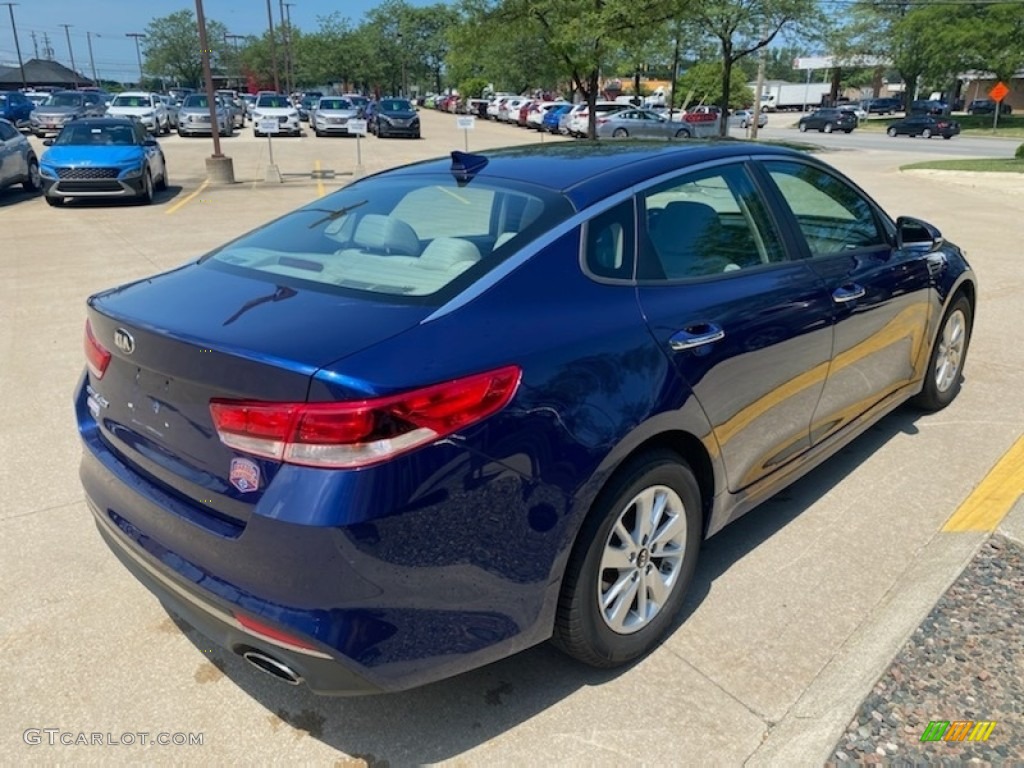 2016 Optima LX - Horizon Blue / Beige photo #2