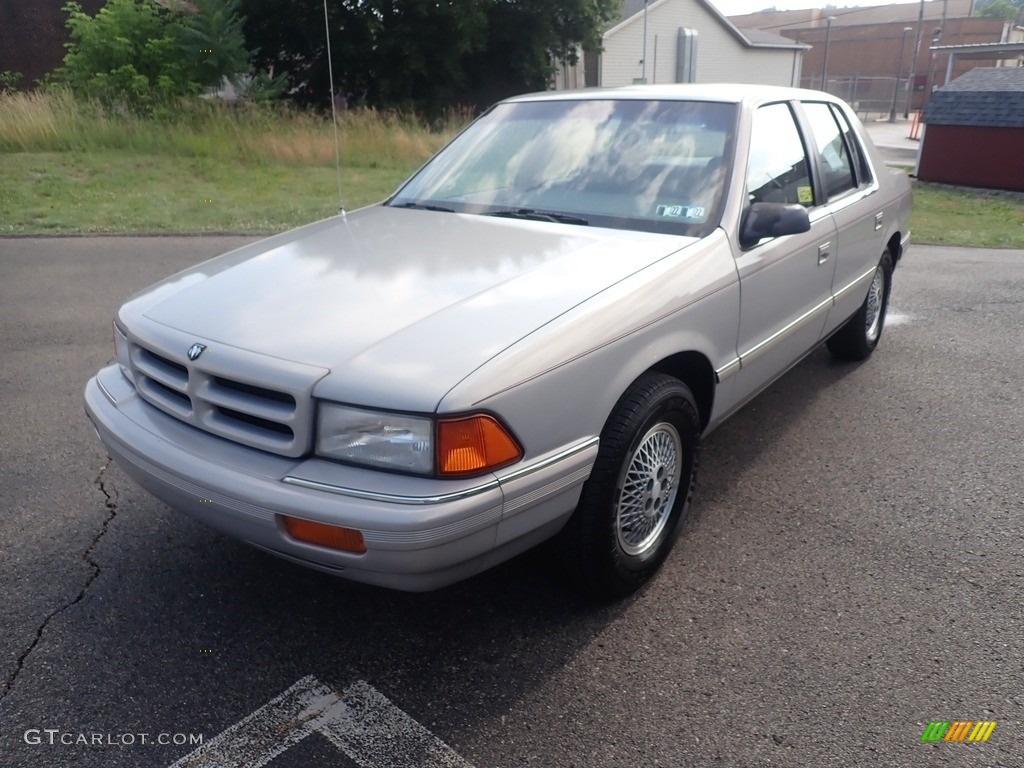 Driftwood Satin Metallic 1995 Dodge Spirit Standard Spirit Model Exterior Photo #142355247