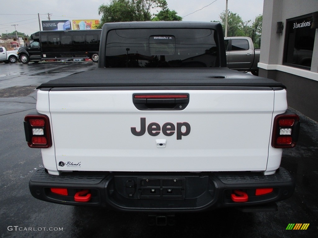 2020 Gladiator Rubicon 4x4 - Bright White / Black photo #33