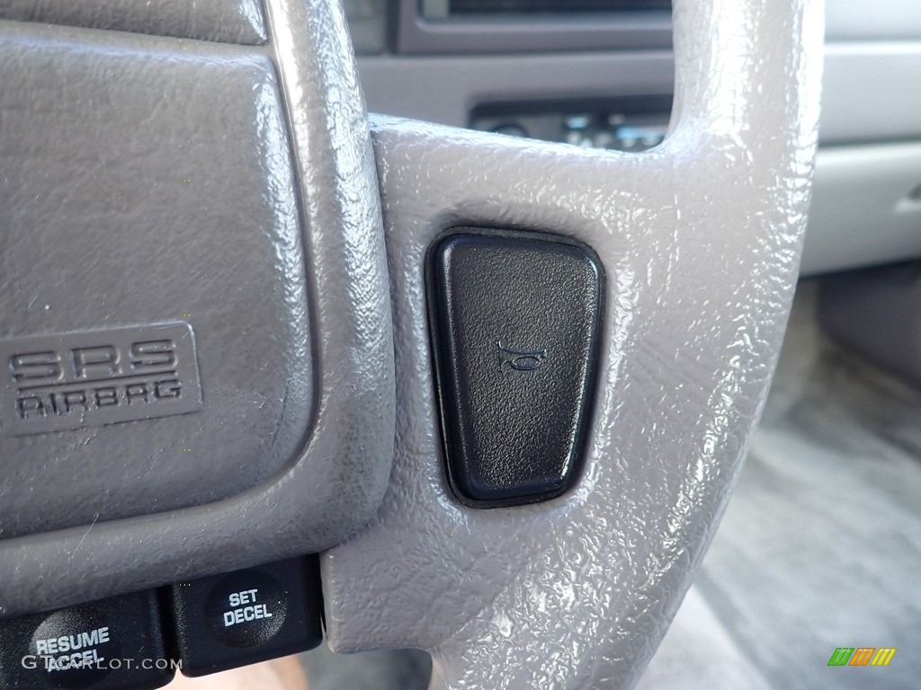 1995 Dodge Spirit Standard Spirit Model Quartz Gray Steering Wheel Photo #142355580