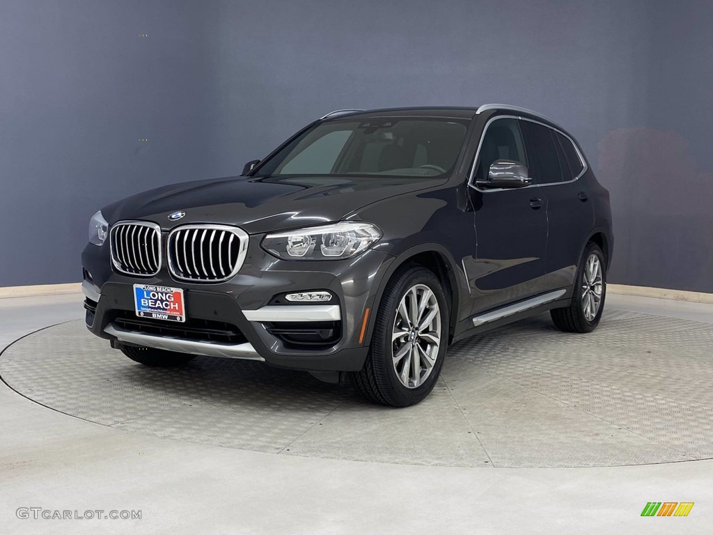 2019 X3 sDrive30i - Dark Graphite Metallic / Black photo #3