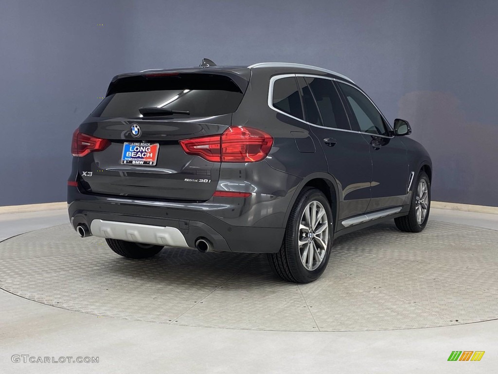 2019 X3 sDrive30i - Dark Graphite Metallic / Black photo #5