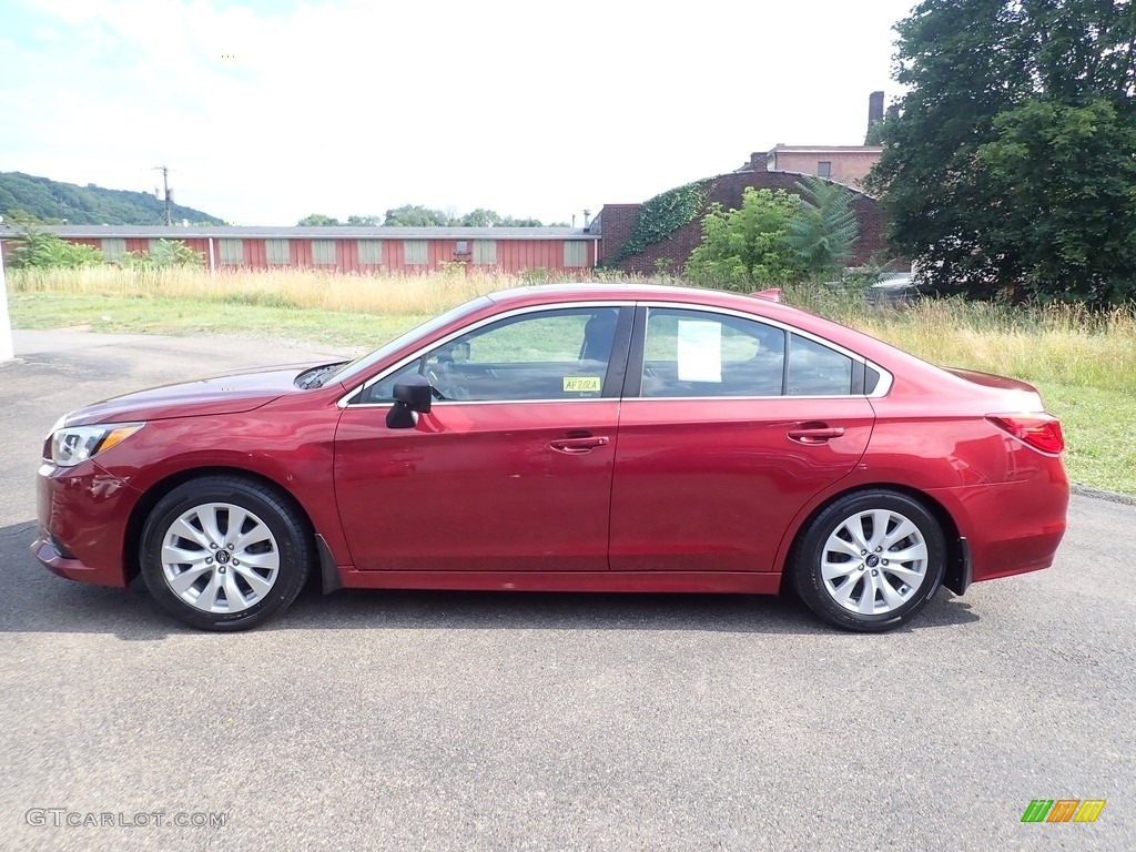 2016 Legacy 2.5i Premium - Venetian Red Pearl / Slate Black photo #6