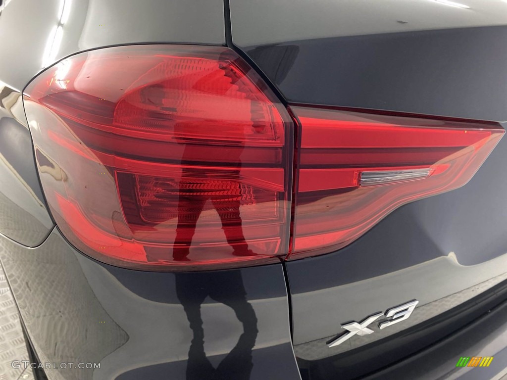 2019 X3 sDrive30i - Dark Graphite Metallic / Black photo #9