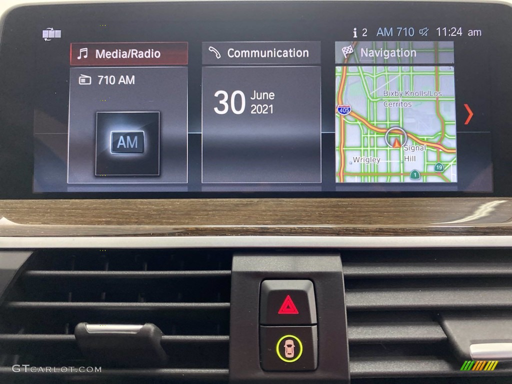 2019 X3 sDrive30i - Dark Graphite Metallic / Black photo #23