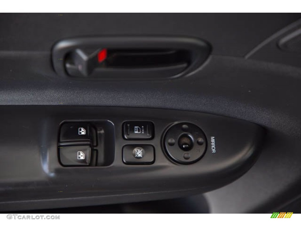 2008 Accent GS Coupe - Charcoal Gray / Black photo #22