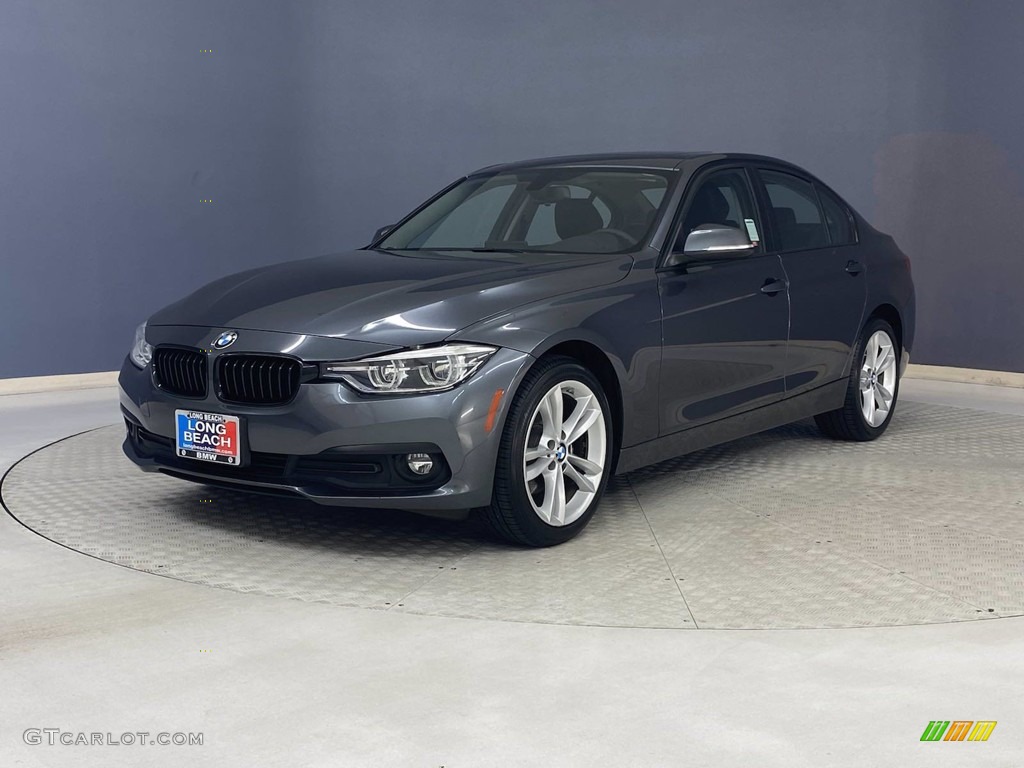 2018 3 Series 320i xDrive Sedan - Mineral Grey Metallic / Black photo #3