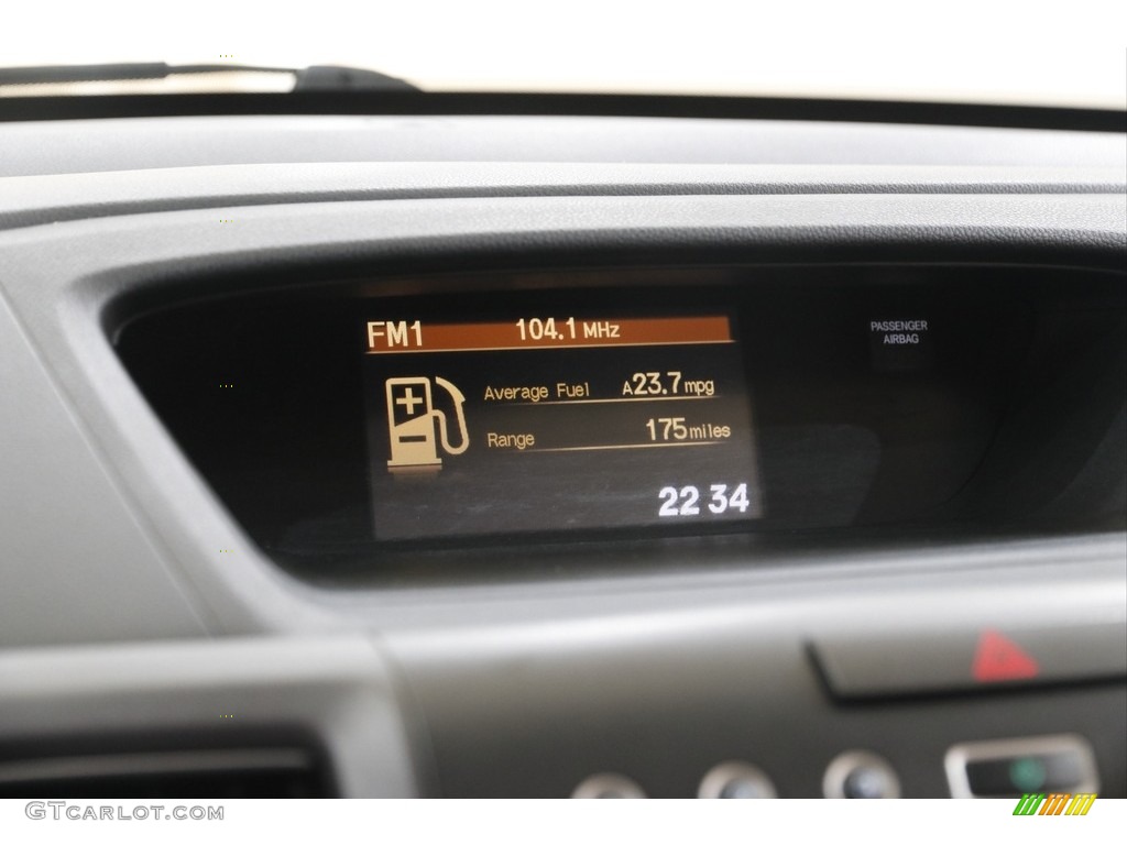 2014 CR-V EX AWD - Alabaster Silver Metallic / Black photo #12