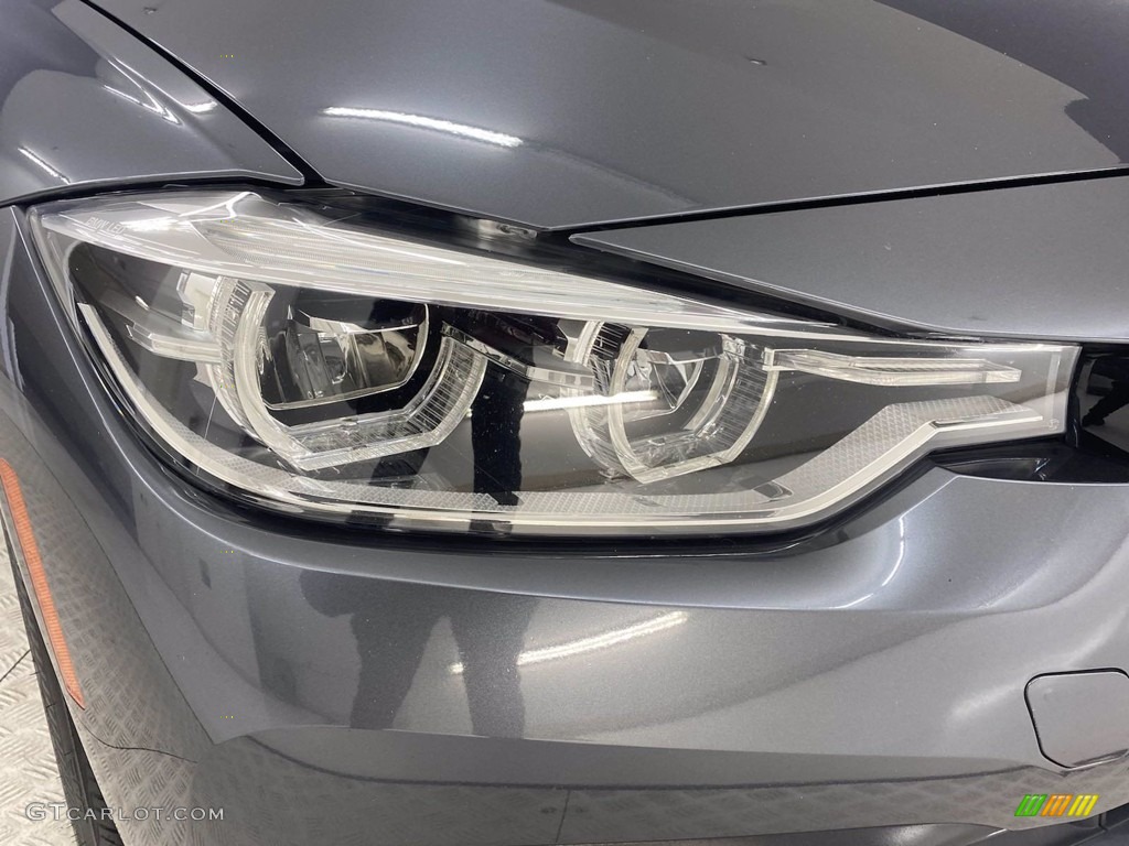 2018 3 Series 320i xDrive Sedan - Mineral Grey Metallic / Black photo #7