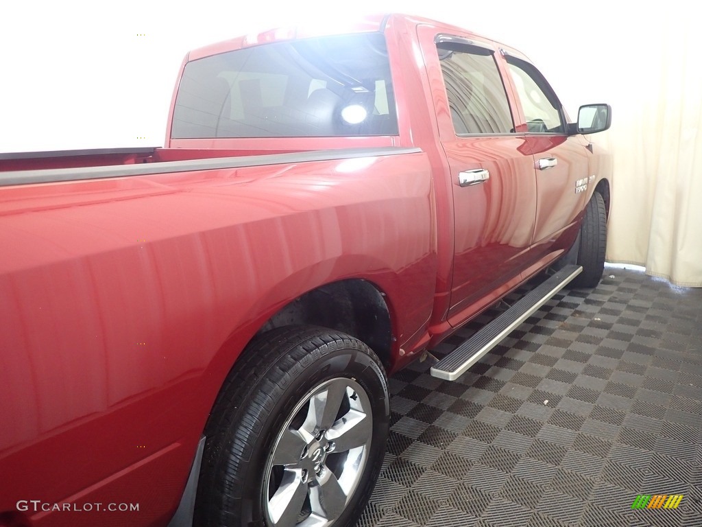 2015 1500 Express Crew Cab 4x4 - Deep Cherry Red Crystal Pearl / Black/Diesel Gray photo #14
