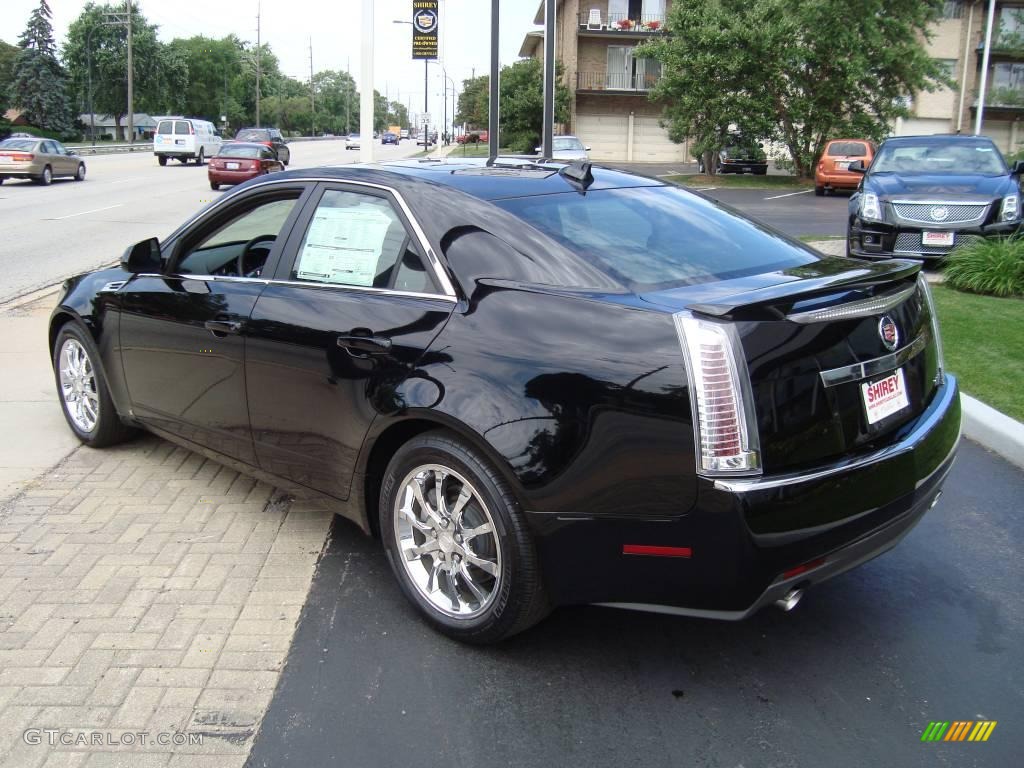 2009 CTS Sedan - Black Raven / Ebony photo #6