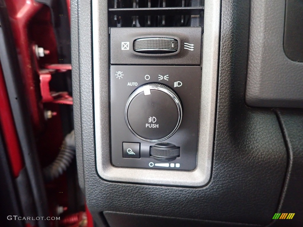 2015 1500 Express Crew Cab 4x4 - Deep Cherry Red Crystal Pearl / Black/Diesel Gray photo #26