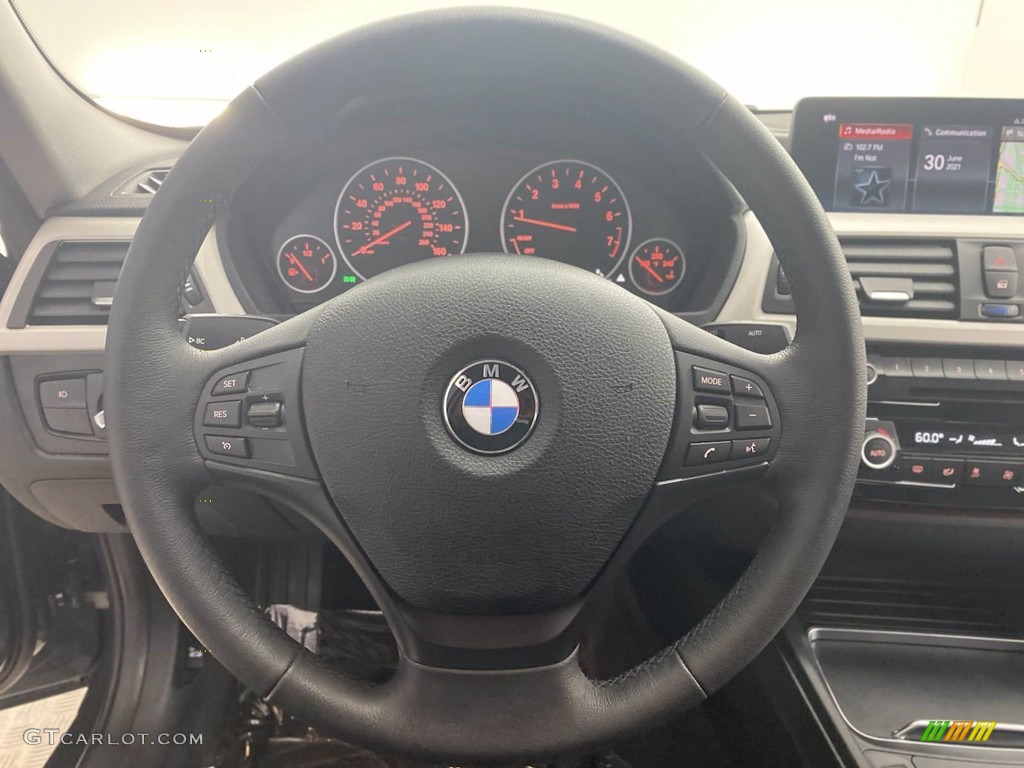 2018 3 Series 320i xDrive Sedan - Mineral Grey Metallic / Black photo #18