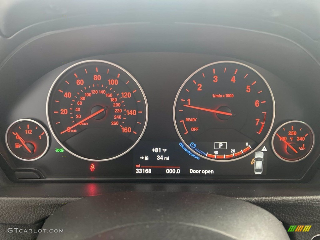 2018 3 Series 320i xDrive Sedan - Mineral Grey Metallic / Black photo #21