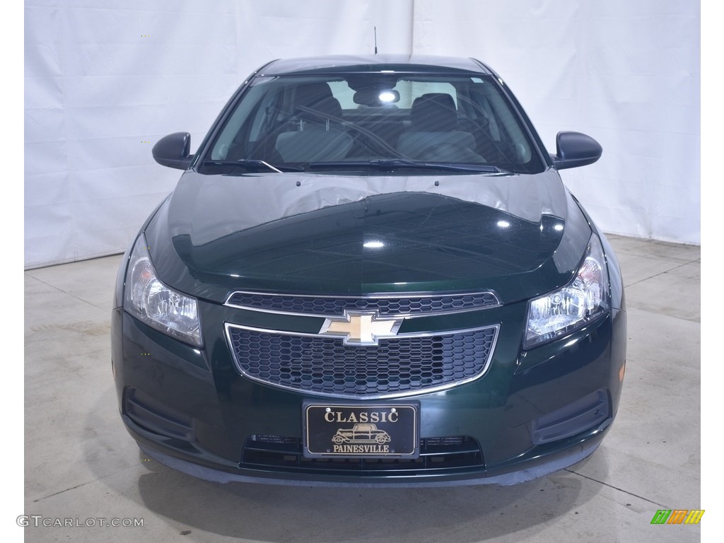 2014 Cruze LS - Rainforest Green Metallic / Jet Black/Medium Titanium photo #4