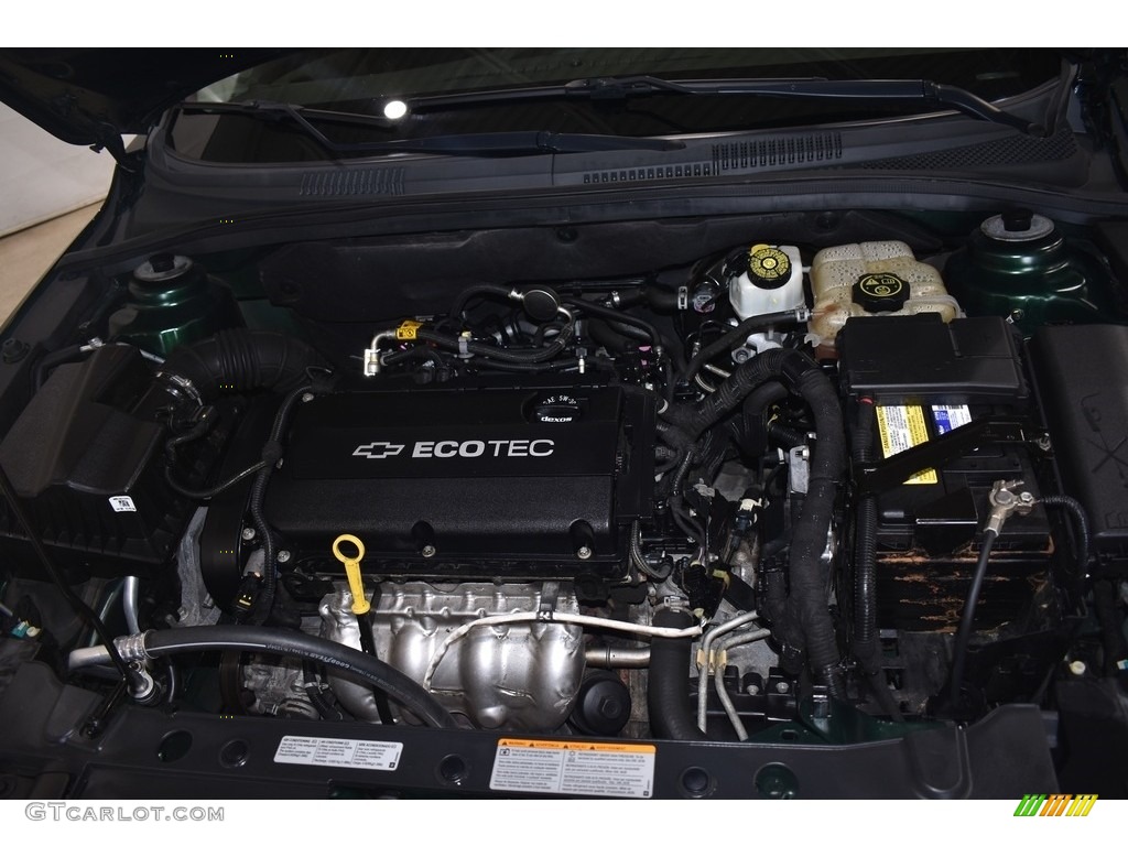 2014 Cruze LS - Rainforest Green Metallic / Jet Black/Medium Titanium photo #5