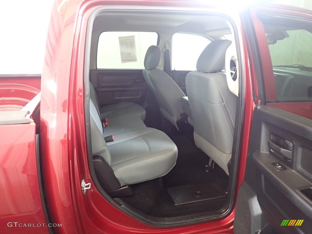 2015 1500 Express Crew Cab 4x4 - Deep Cherry Red Crystal Pearl / Black/Diesel Gray photo #33