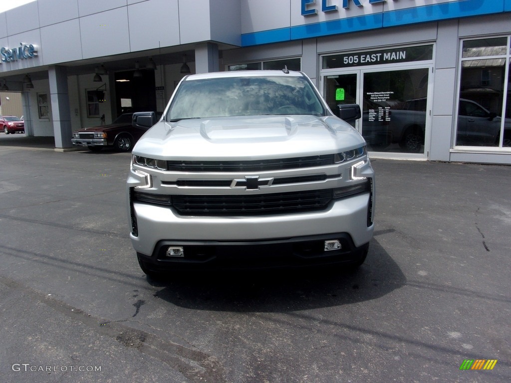 2021 Silverado 1500 RST Crew Cab 4x4 - Silver Ice Metallic / Jet Black photo #8