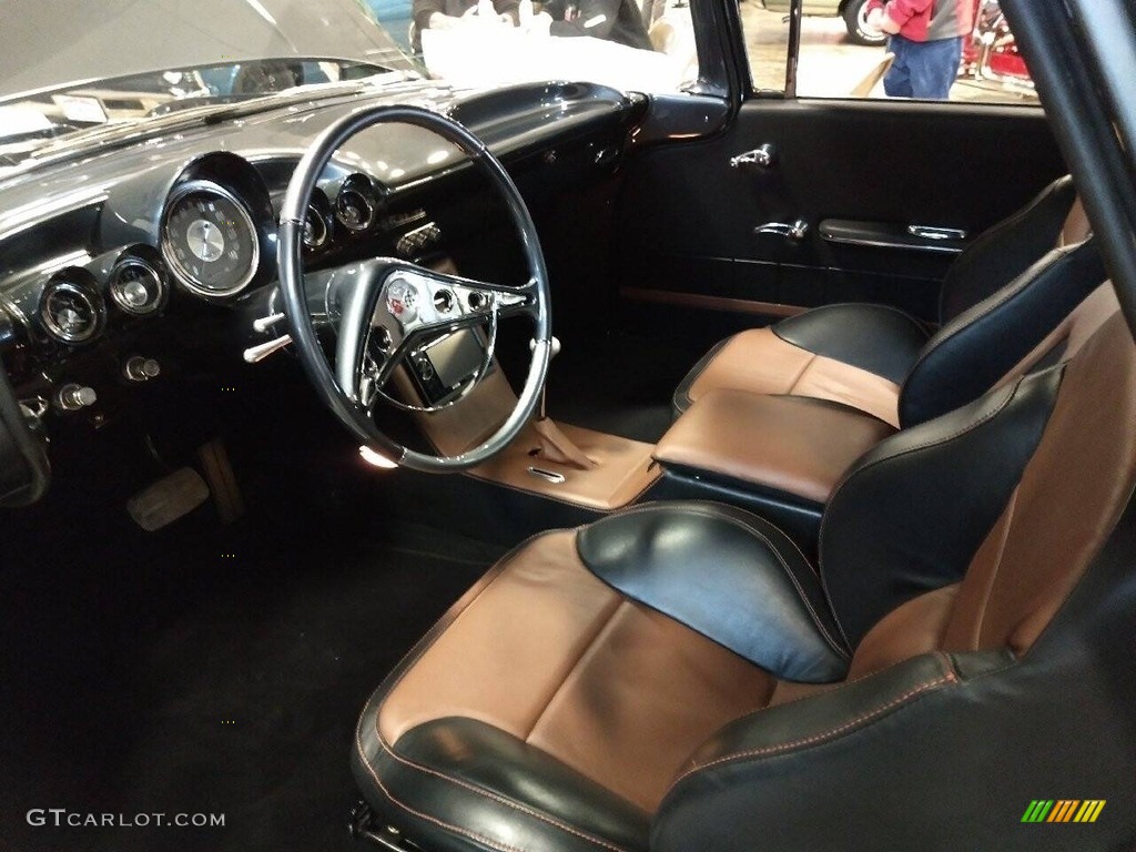 Black/Tan Interior 1960 Chevrolet El Camino Custom Restomod Photo #142357731