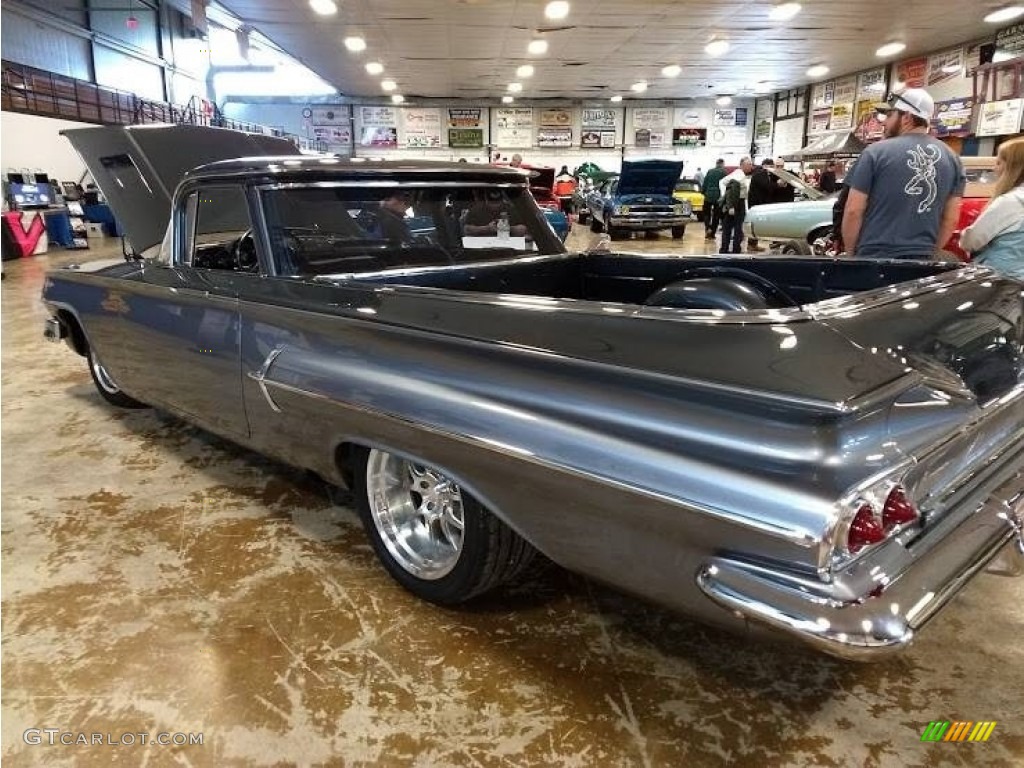 Dark Silver 1960 Chevrolet El Camino Custom Restomod Exterior Photo #142357827