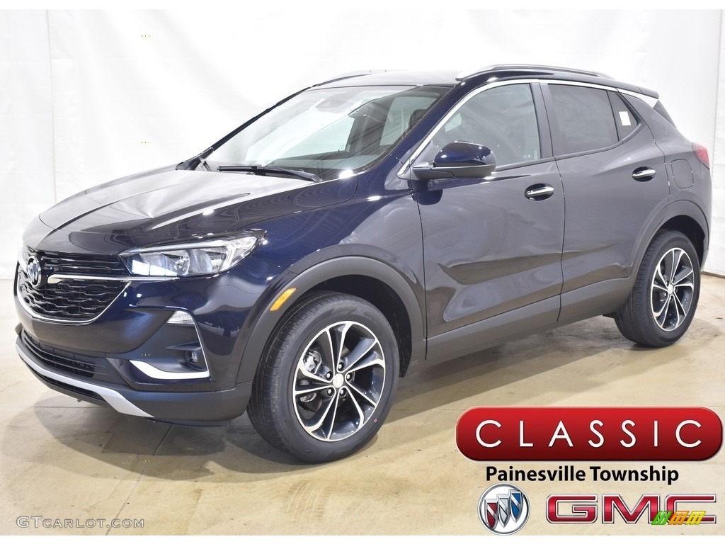 2021 Encore GX Select AWD - Dark Moon Blue Metallic / Ebony photo #1