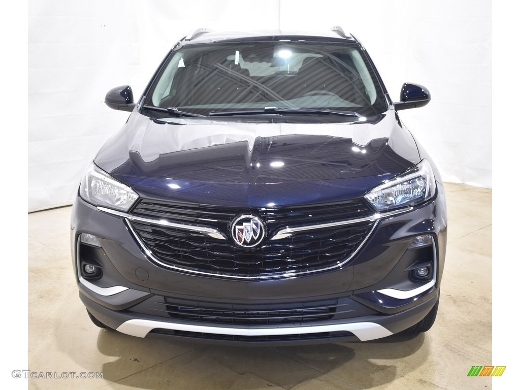 2021 Encore GX Select AWD - Dark Moon Blue Metallic / Ebony photo #4