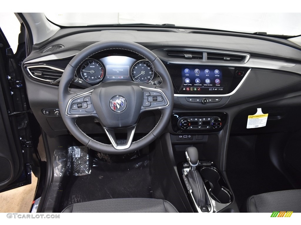 2021 Encore GX Select AWD - Dark Moon Blue Metallic / Ebony photo #8