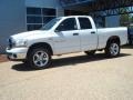 2006 Bright White Dodge Ram 1500 SLT Quad Cab 4x4  photo #2