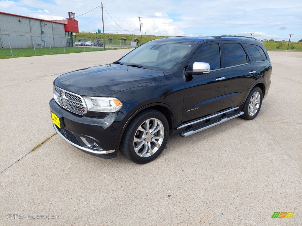 Brilliant Black Crystal Pearl 2016 Dodge Durango Citadel Exterior Photo #142359735
